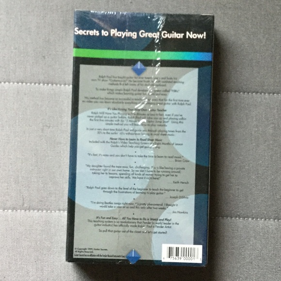 BNIB Ralph Paul’s Secrets to Playing Great Guitar VHS - Rock and Blues - Picture 7 of 12